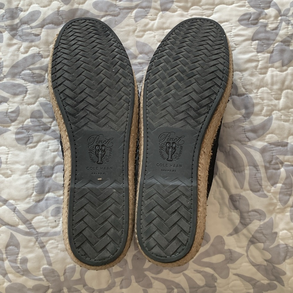 Cole Haan black loafers, size 11 - Picture 4 of 5
